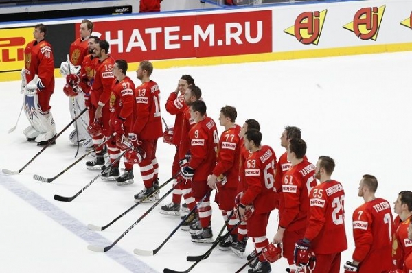 Хоккеист Блажиевский покинул расположение сборной России на чемпионате мира